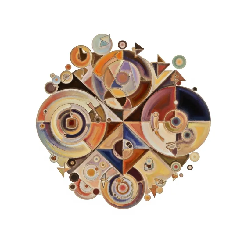 Youth Empowerment Abstract Art | Vibrant Abstract Representation