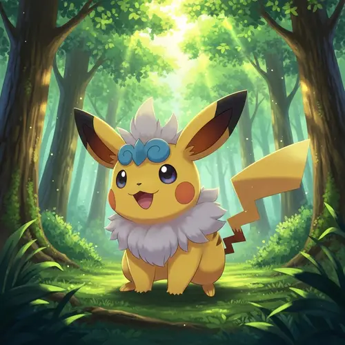 Enchanting Forest Creature Art | Unique Pokemon Sketch