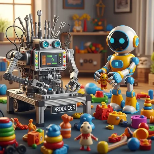 Creative Robots: Producer and Consumer in Toy Wonderland
