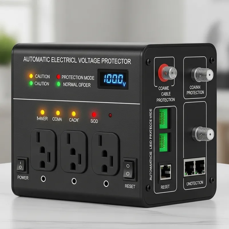 US Automatic Voltage Protector with Indicator Light