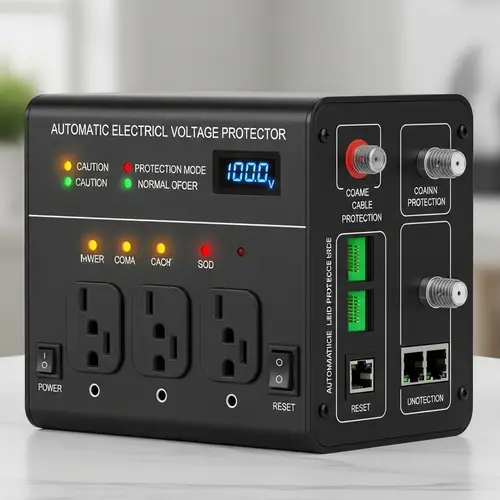 Automatic Electrical Voltage Protector | US Design