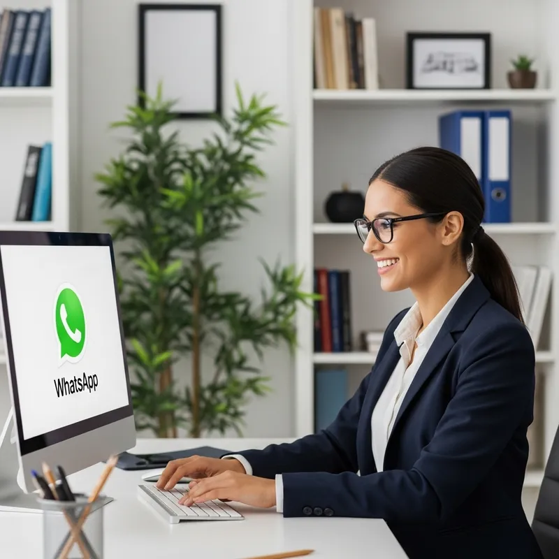 WhatsApp Customer Service by a Professional Woman WhatsApp Customer Service by a Professional Woman