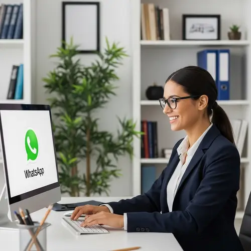 WhatsApp Customer Service by a Professional Woman