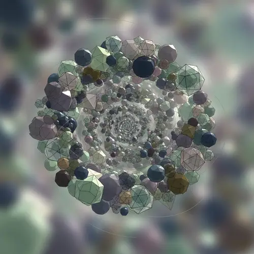 Symbolic Abstract Image: Confusion or Joy