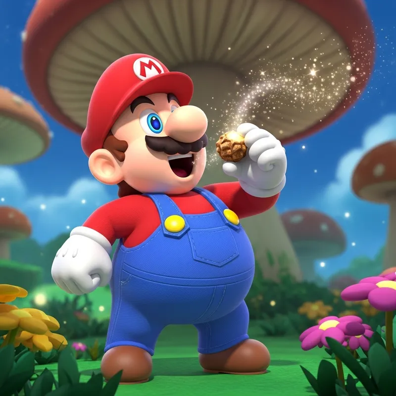Magical Mario Mushroom Experience | Character Transformation