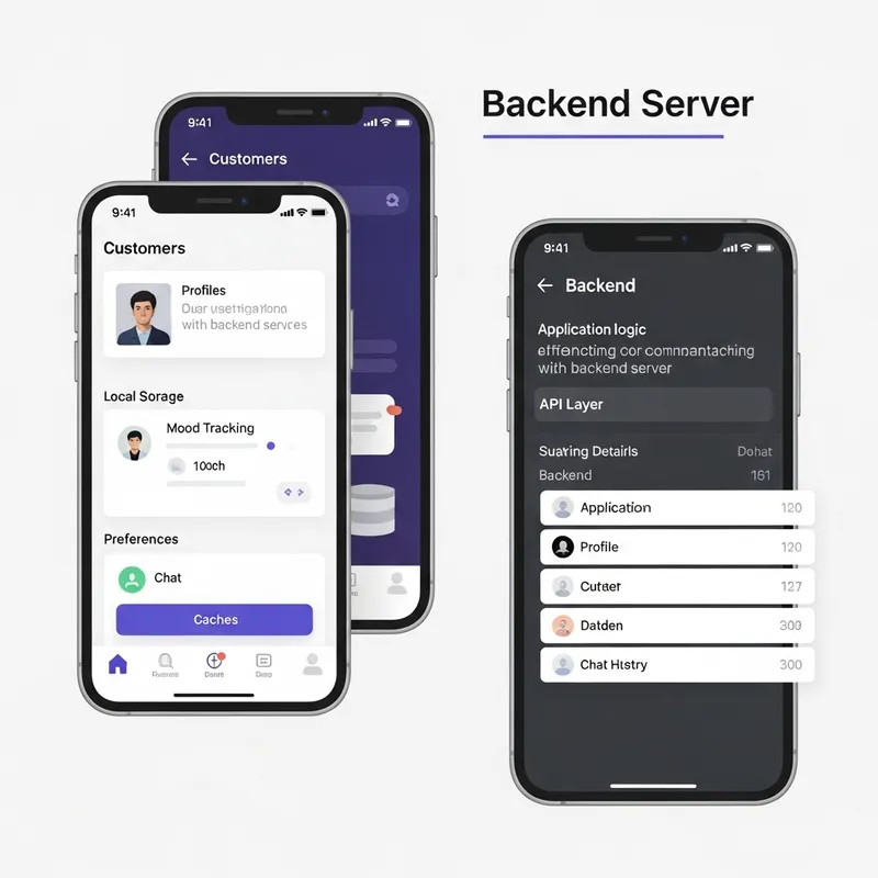 Efficient Mobile App and Backend Server Design