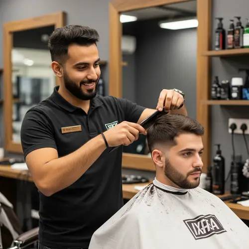 Contemporary Barber Shop: Middle-Eastern Male Grooming Techniques