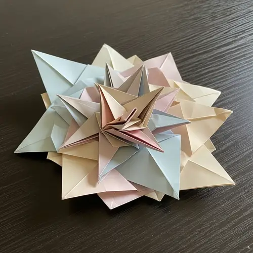 Intricate Abstract Origami Art - Play of Shadows & Light