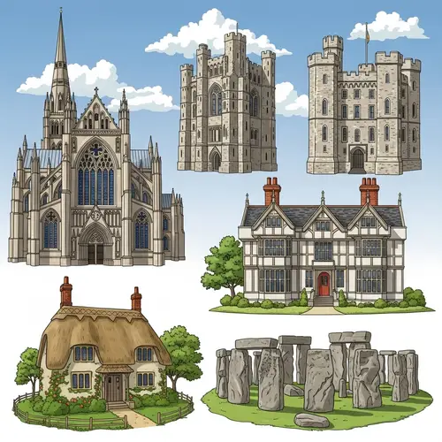 Top 5 Traditional British Landmarks | English Architecture Style