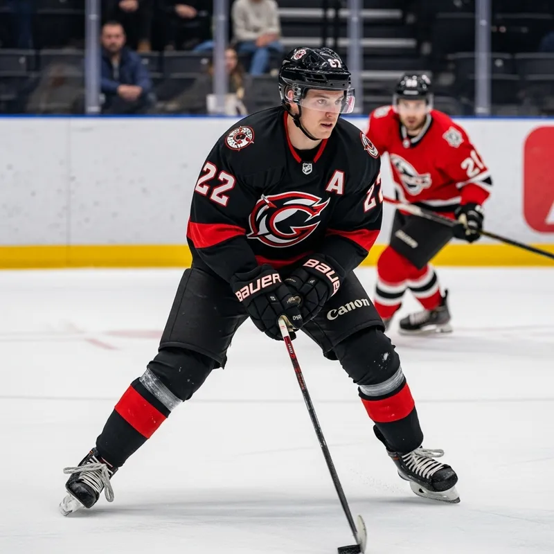 Intense Ice Hockey Action: Speed and Adrenaline at Skarpnäck AIK