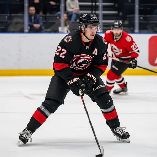 Intense Ice Hockey Action at Skarpnäck AIK - Dynamic Sports Photography