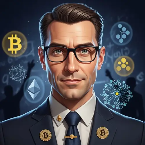 40-Year-Old Genius Nerd: Crypto Lover & Gambler Portrait