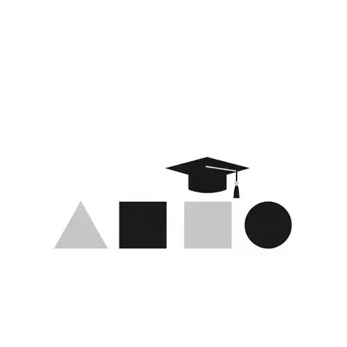 Minimalist Educational Development Imagery - Shapes & Progression