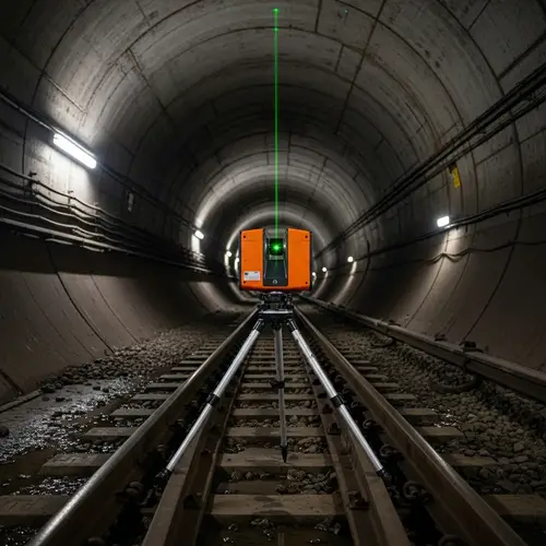 3D Laser Scanner on Subway Track for Tunnel Surveying