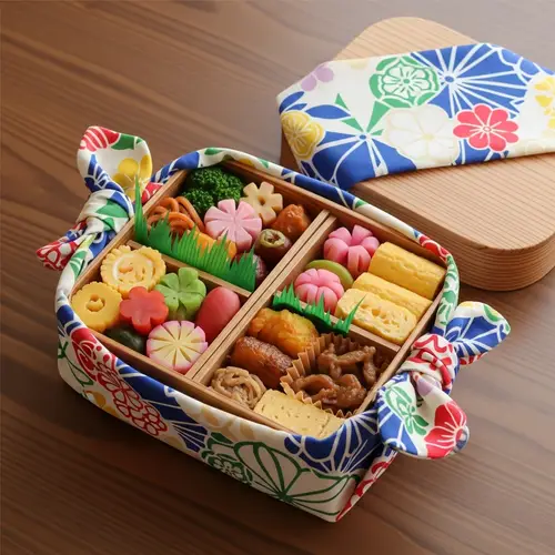 Japanese Bento Box: Colorful and Appetizing Delights