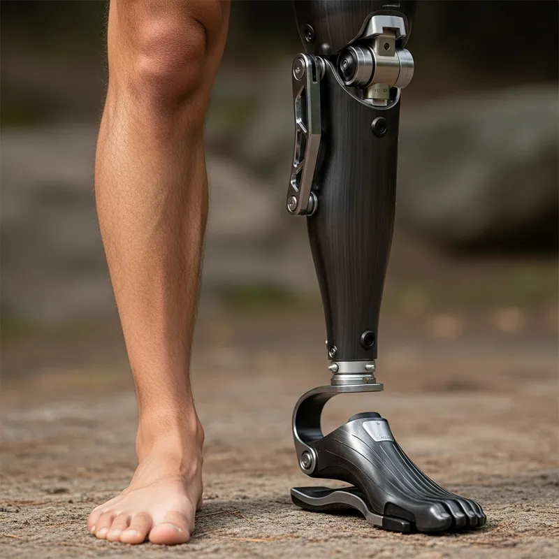 Organic Leg vs. Metallic Prosthetic: A Tale of Resilience