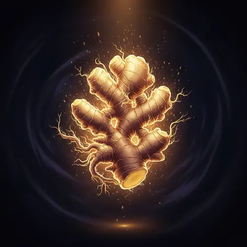 Powerful Ginger Illustration | Aura of a Hundred Horses