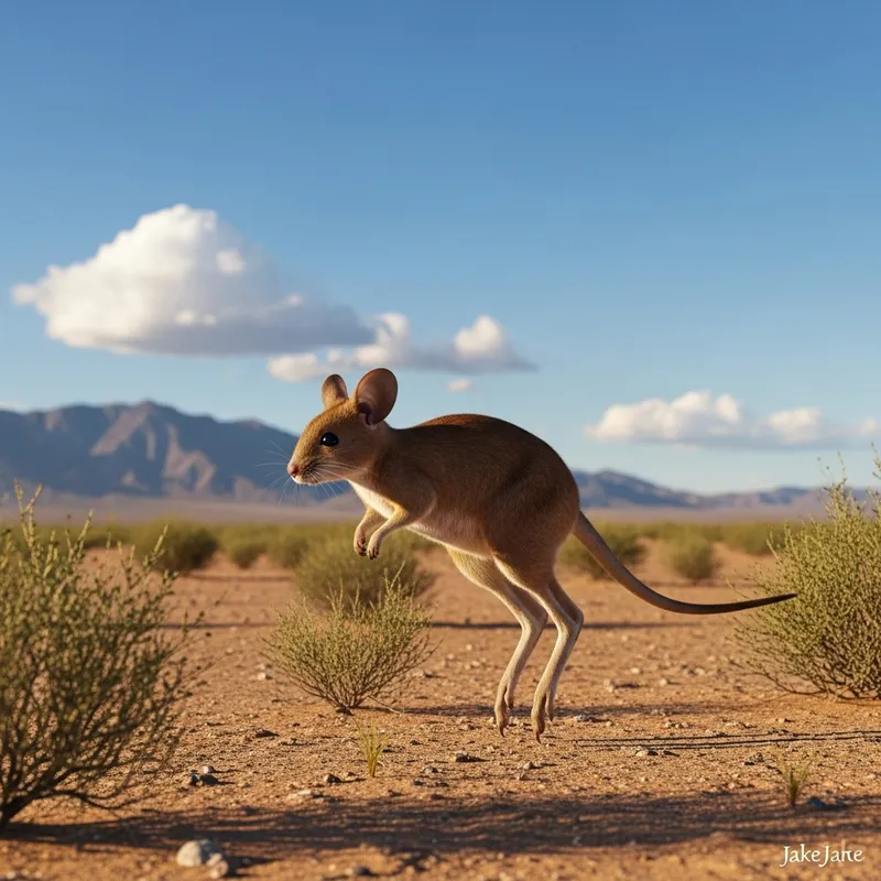Meet Jake: The Agile Kangaroo Mouse in the Desert
