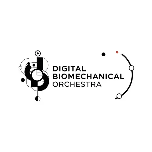 Digital Biomechanical Orchestra | Experimental Music Band Logo