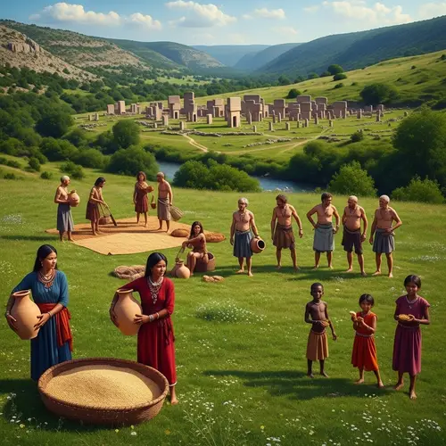 Hunter-Gatherer Farming at Göbeklitepe | Aerial View