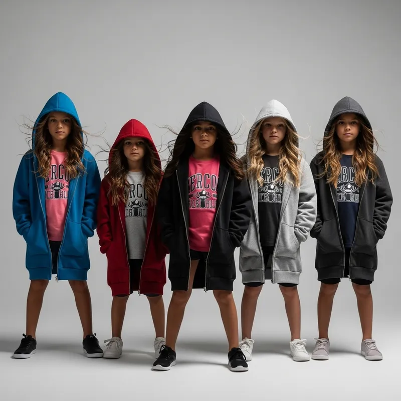 Windswept Photoshoot of 5 Stylish Girls Windswept Photoshoot of 5 Stylish Girls