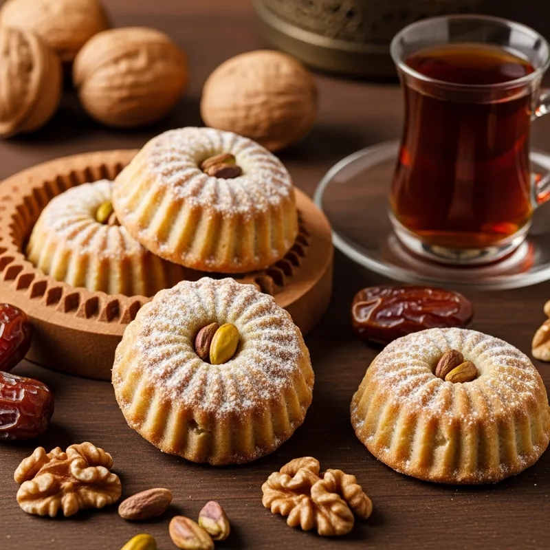 Delicious Maamoul Pastries - Authentic Middle Eastern Treat