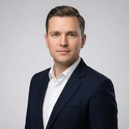 Professional Corporate Headshot Transformation