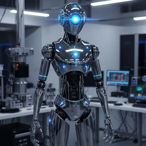 Futuristic Robot Image | Advanced Technology Lab
