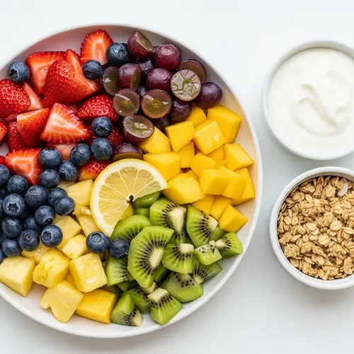 Delicious Fruit Salad with Honey and Lemon Juice - Enjoy Healthy Options