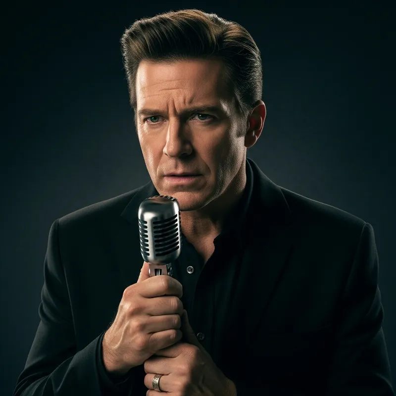 David Disher as Johnny Cash in My Father And The Man In Black - Musical Biographical Film David Disher as Johnny Cash in My Father And The Man In Black - Musical Biographical Film