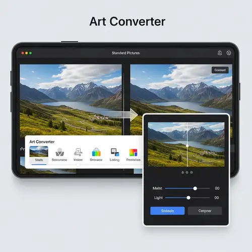 Transform Standard Pictures into Extraordinary Works of Art | Platform