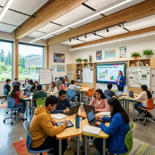 Modern Classroom Interior Design Ideas