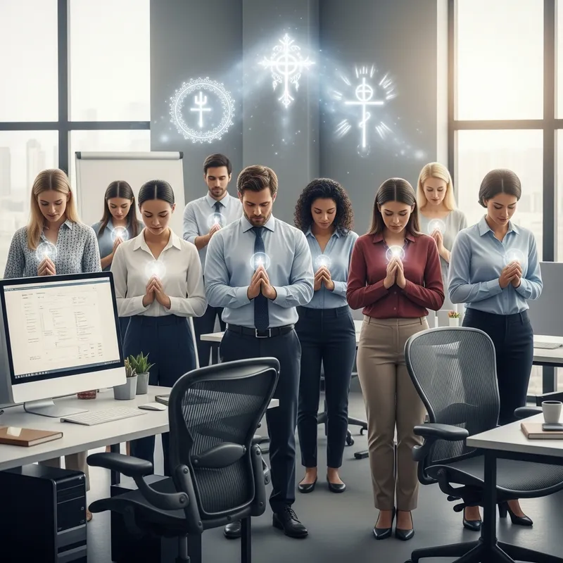 Prayer and Empowerment in a Modern Office