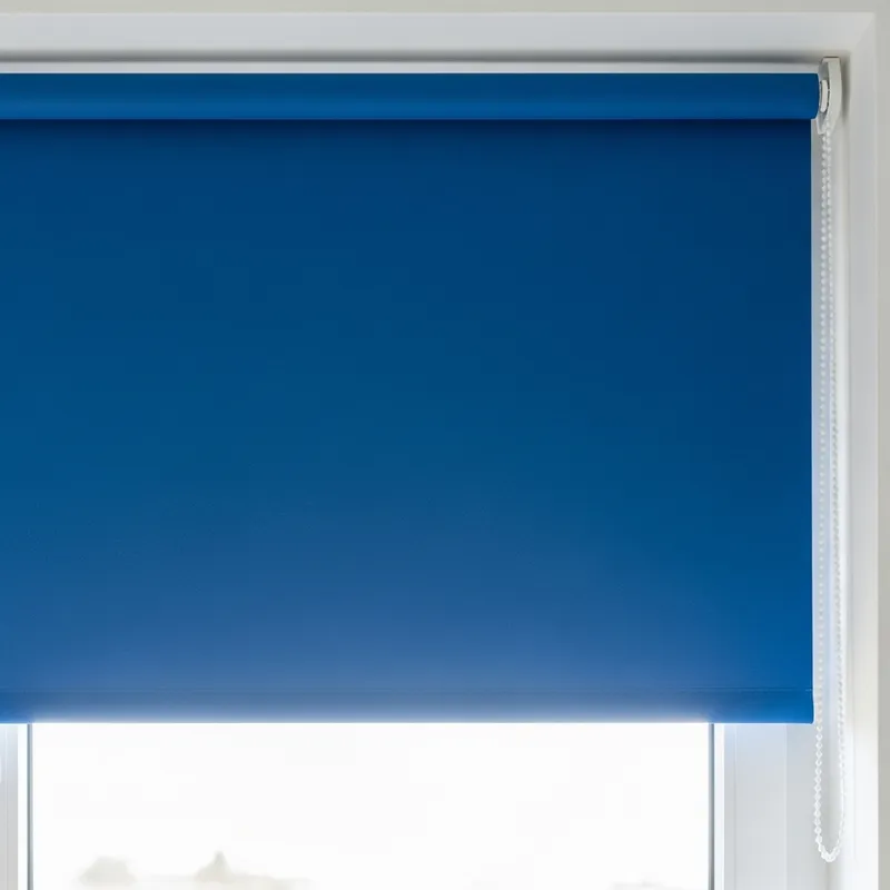Stylish Blue Roller Blind | Modern Design