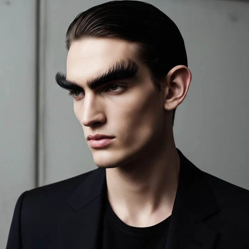 Stunning Male Model with Unique Features