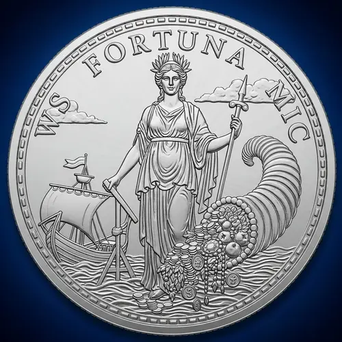 Fortuna Roman Coin NFT: Goddess of Fortune & Prosperity