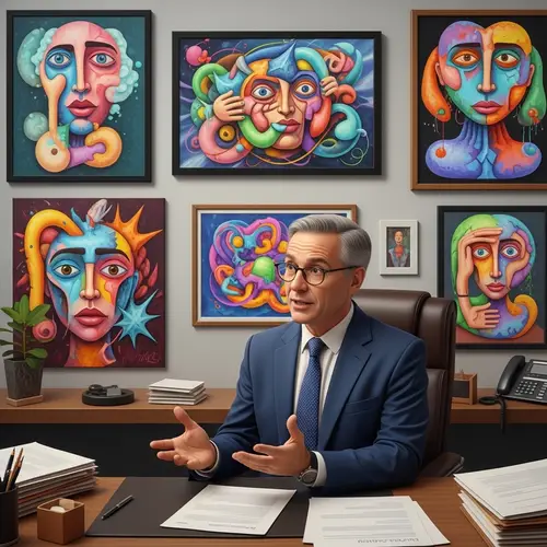 Professional Psychologist Vladimir Ariev | Abstract Artwork Office