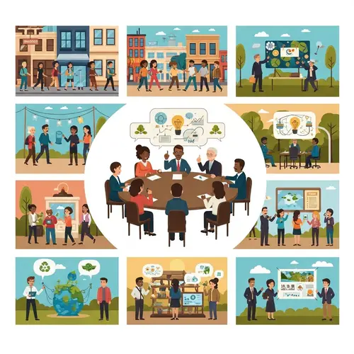 Diverse Society & Cultural Transformation | Urban Street Scenes & Eco-Friendly Innovations