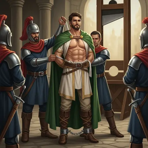 Valiant Middle-Eastern Prince's Dire Fate at Royal Guillotine