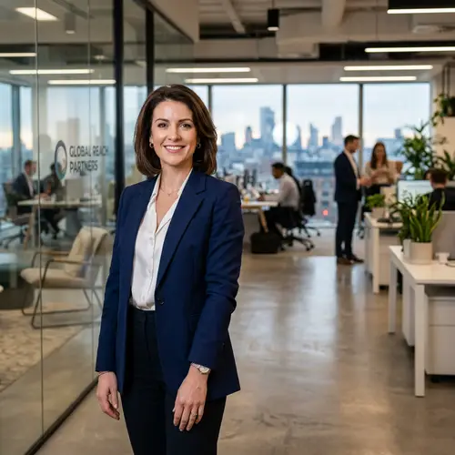 Confident Business Model LinkedIn Photo