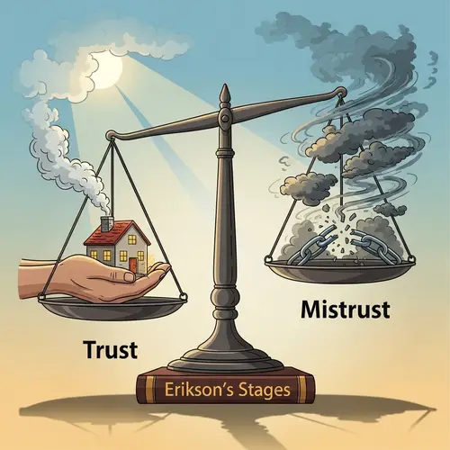 Erik Erikson's Trust vs. Mistrust Psychosocial Theory