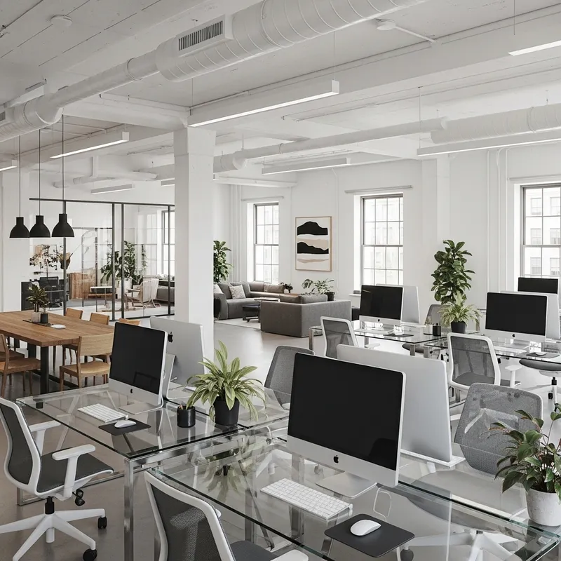 Serene Startup Office Design | Innovative Workspace