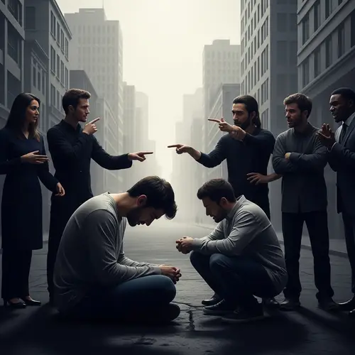 Loneliness and Rejection: Visual Representation of Vulnerability