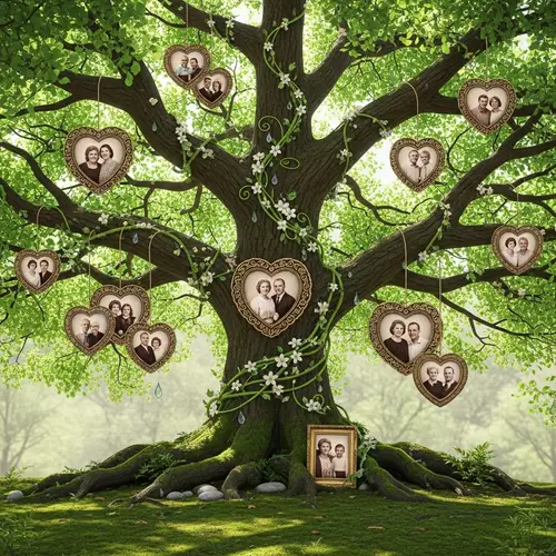 Lush Family Tree: Green and Vibrant | Website Name