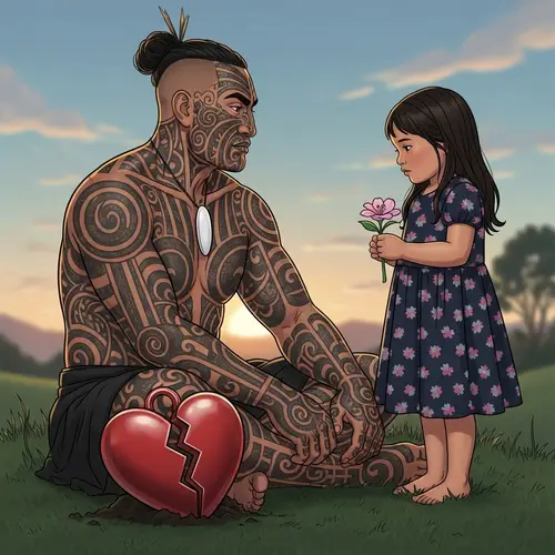 Maori Tattoo Symbolizes Transformation and New Love