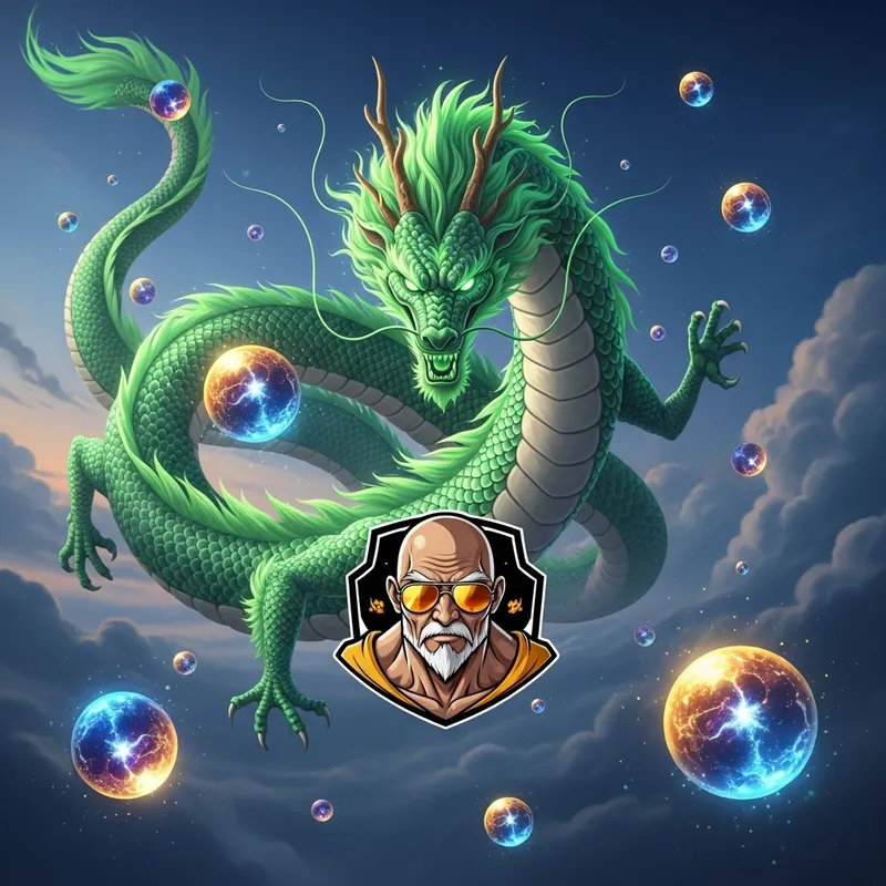 Shenlong Dragon & Master Roshi Emblem