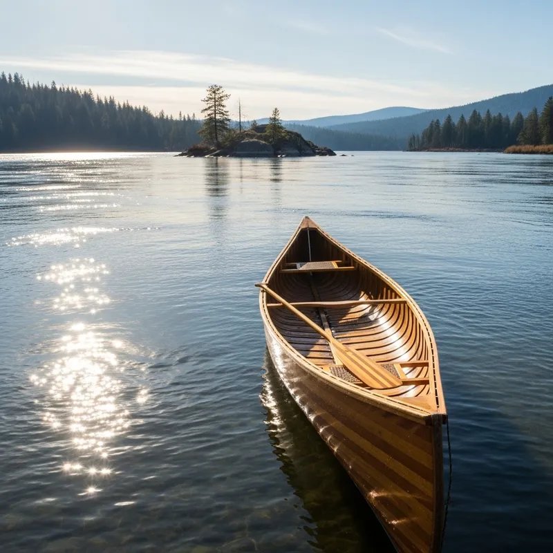 Tranquil Canoe Journey: Navigating Serene Waters Tranquil Canoe Journey: Navigating Serene Waters