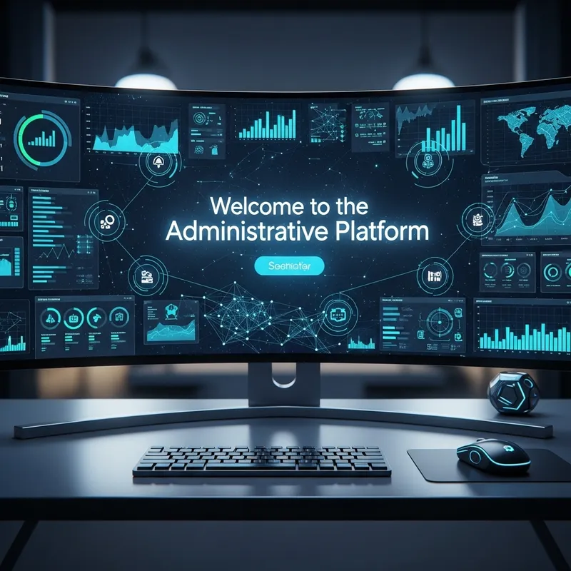 Welcome to the Administrative Platform - 4K Image