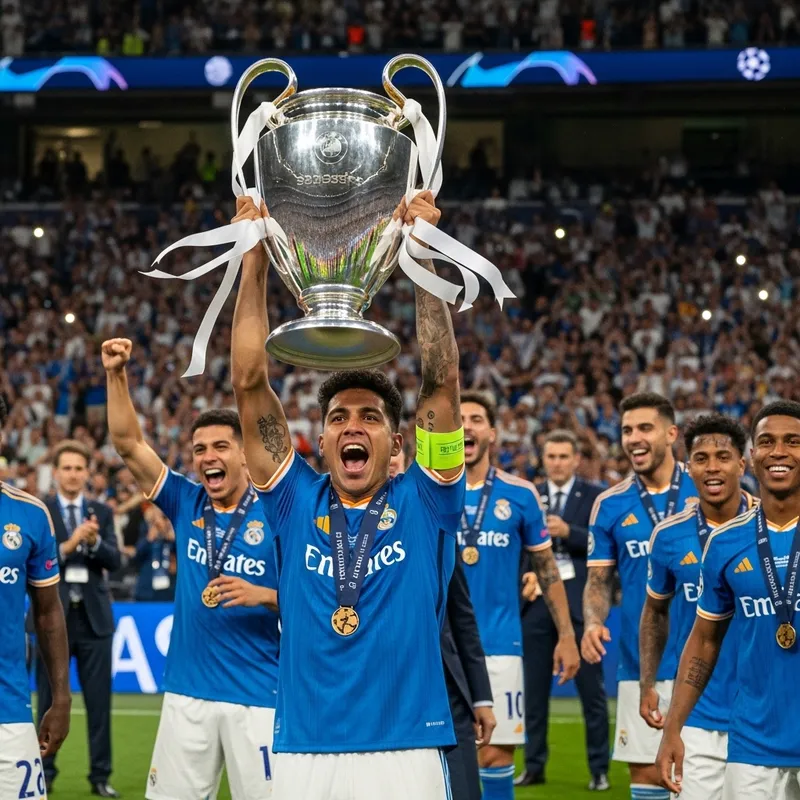 Angel Martinez Scores Decisive Goal to Win Champions League