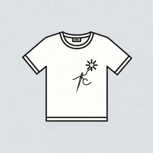 Custom-made T-Shirt Icon - Modern & Minimalist Design